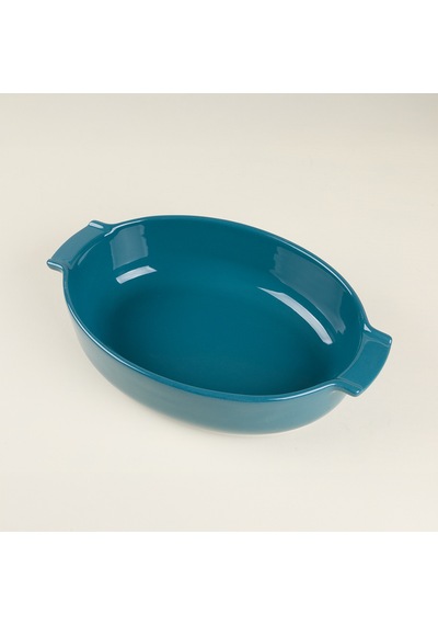 Aryıldız Elissa Oval Fırın Kabı Yeşil 31 Cm Çok Renkli