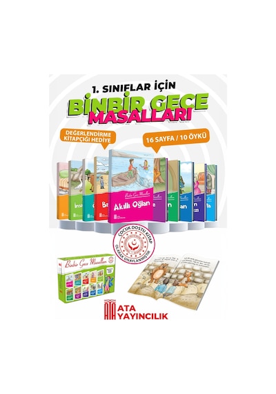 Ata Yayıncılık Binbir Gece Masalları (1 Ve 2. Sınıflar)