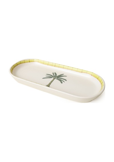 Keramika Palmiye Noyan Kayık Tabak 26 Cm 2 Adet 22642 Çok Renkli