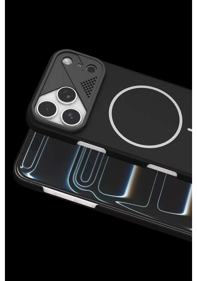 İphone 17 Pro Max Export Magsafe Kapak - Siyah