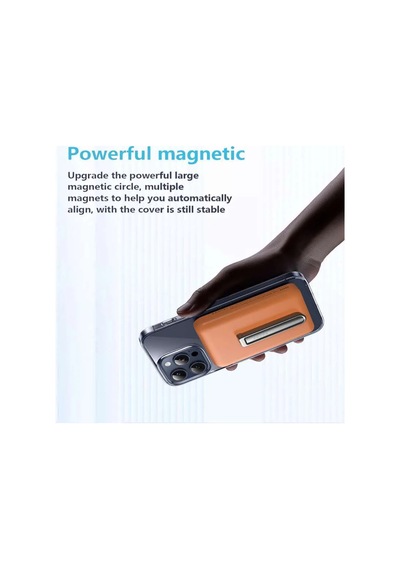 5000mah Magsafe Kablosuz Powerbank 22.5w Hızlı Şarj, Manyetik Taşınabilir Güç Bankası Siyah Siyah