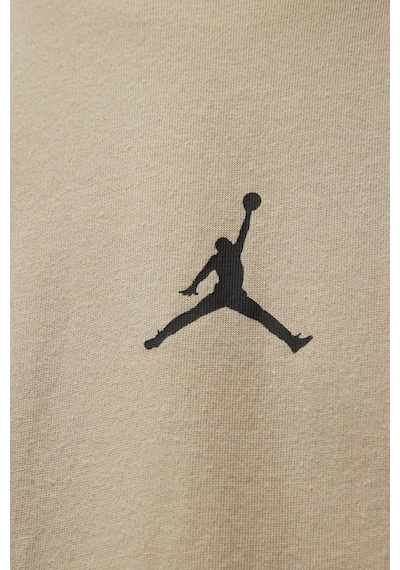Nike Air Jordan Dri Fit Short Sleeeve Mens Tee Erkek Günlük Tişört Bej