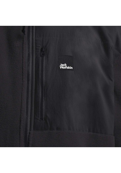 Jack Wolfskın Jack Wolfskin Sumetro Fz Erkek Sarı Polar Ceket 6000 Siyah