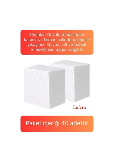 40 Adet Tak Kullan At Islak Mop Yüzey Temizlik Bezi Havlusu İz Bırakmaz Fayans Ahşap Duvar Büyük Boy Çok Renkli