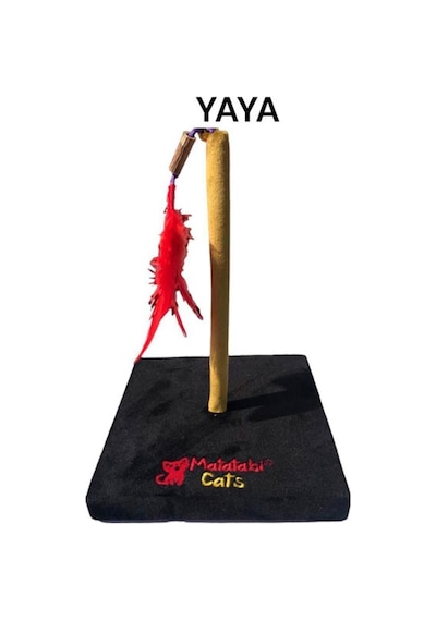 Yaya Yaylı Kedi Oyuncağı 28 Cm