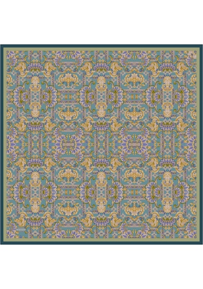 Armine Sura İpek Eşarp -2025/2026 -9416 Yeşil