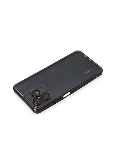 Realme C53 Uyumlu Kılıf Lensli Silikon - Siyah