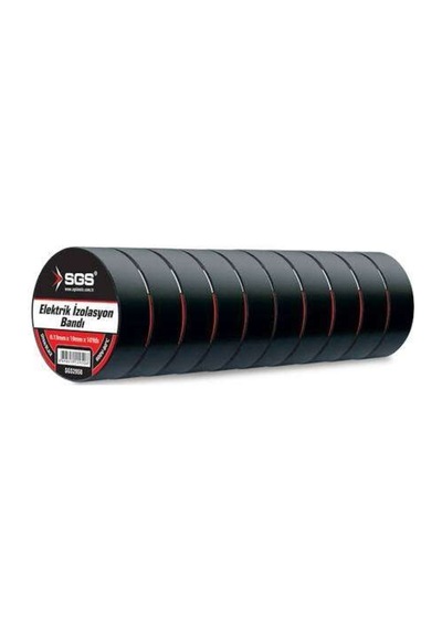 Sgs SGS2950 Elektrik İzolasyon Bandı 19 MM 10'lu