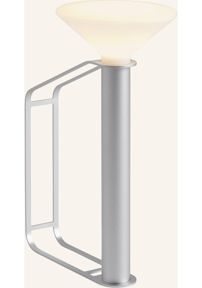 Piton 31 Cm Taşınabilir Led Masa Lambası Ip54 Dış Mekan Uyumlu Şarjlı Tasarım Gri