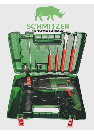Schmıtzer Sch-2603y Pro 850 W Sds Plus Metal Şanzuman Profesyonel Darbeli Matkap Kırıcı Delici 26mm Hilti