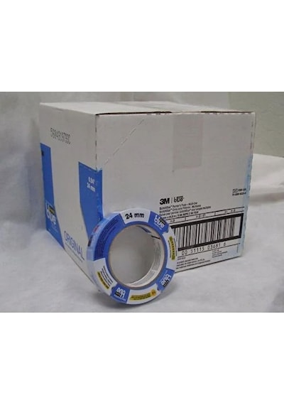 3m 36 Adet Mavi Maskeleme Bandı 24 Mm 54,8m. 3d Printer Mavi Bant 2090 Koli 36 Adet