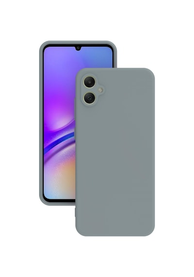 Samsung Uyumlu Galaxy A07 Kılıf Kamera Korumalı Silikon Rubber Arka Kapak Gri