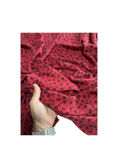 İpek Cupro Kumaş En 140 Cm Parlak Dökümlü Elbise, Gömlek, Kimono, Takım Ve Pantolon 1200 -16 Kırmızı Çiçekli İpek Cupro Kumaş En 140 Cm Parlak Dökümlü Elbise, Gömlek, Kimono, Takım Ve Pantolon 1200 -16 Kırmızı Çiçekli