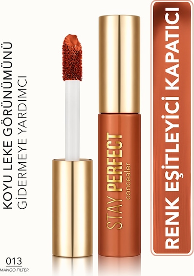 Flormar  Stay Perfect Yüksek Pigmentli & Yarı Mat Bitişli Likit Kapatıcı 013mangofılter