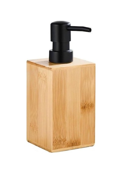 Bambu Sıvı Sabunluk Ahşap El Sabunu, Losyon Ve Şampuan Dispenseri Modern Banyo, Mutfak Ve L Diğer