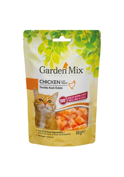 Garden - 486 - Mıx Tavuklu Kedı Ödülü - Csmo-tex - 60 Gr