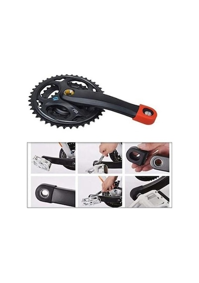 Xbyc 0056 Bisiklet Aynakol Pedal Kolu Koruyucu Silikon Pvc Koruyucu Yeşil