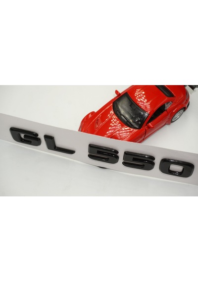 GL 550 Bagaj Parlak Siyah ABS 3M 3D Yazı Logo