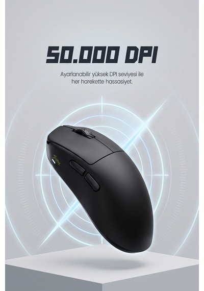 Scyrox V8s Kablosuz 400mah 40gr 50.000dpı 8k Profesyonel Gaming Oyuncu Mouse -