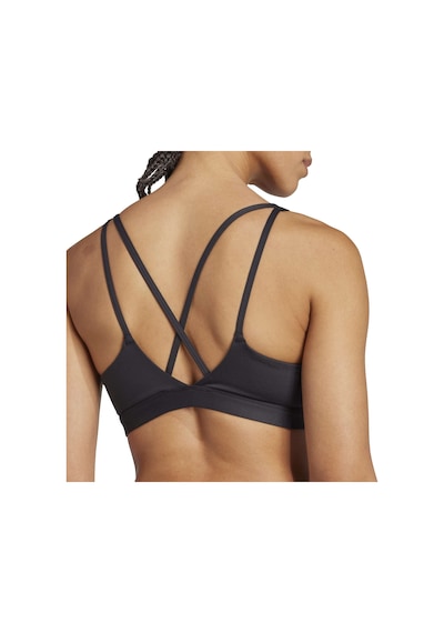 Black Adidas Kadın Koşu - Yürüyüş Sporcu Sütyeni Bra All Me Ess Ms Jl5491 siyah