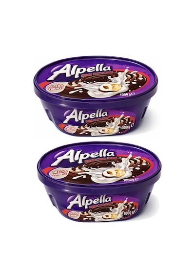 Alpella Kakaolu Fındıklı Krem Çikolata 1000 Gr X 2 Adet