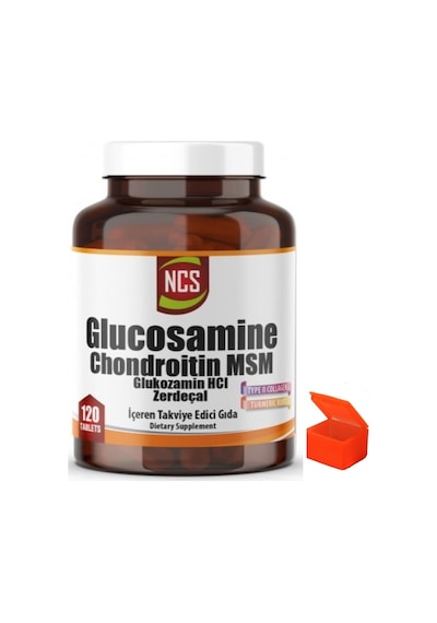 Ncs Glucosamine Chondroitin Msm Collagen 120 Tablets + Hap Kutusu