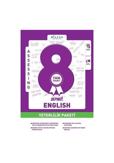 Bilfen Yayınları 8. Sınıf Lgs Ingilizce Depar Yeterlilik Paketi Y