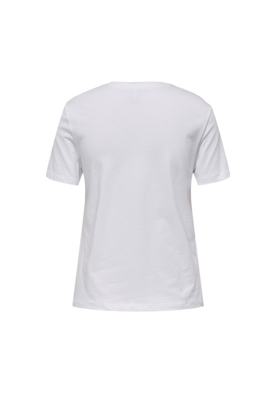 Only Onlarıya Lıfe Reg S/s Love Top Box Jrs Kadın Beyaz T-shirt - 15343191
