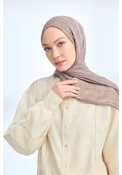 Armanda Organic Touch Ketens Viskoz Şal- 3601 Koyu Leylak