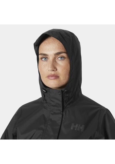 Helly Hansen W Loke Kadın Siyah Yağmurluk Mont 2.0-10156 Siyah
