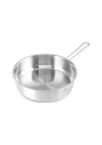 Emsan Grace İndüksiyon Tabanlı Çelik Tava 14 Cm Gümüş