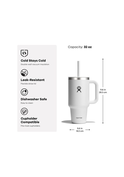 Hydro Flask Saplı Her Yerde Seyahat Bardak 32 Oz İndigo Diğer