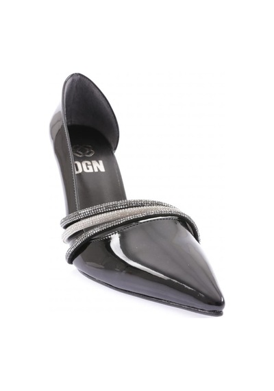 Dgn Ysf-07-23y Kadin Silver Taş Bantli Abiye Ayakkabi YSF-07-1563-R1645