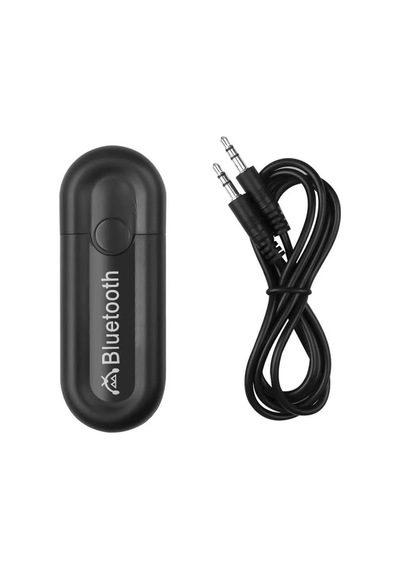 Hjx-001 Araba Usb Bluetooth 5 Adaptörü Ses Müzik Alıcı 3.5mm Aux Araç Kiti Kablolu Hoparlörü, Kulaklıığı Tel