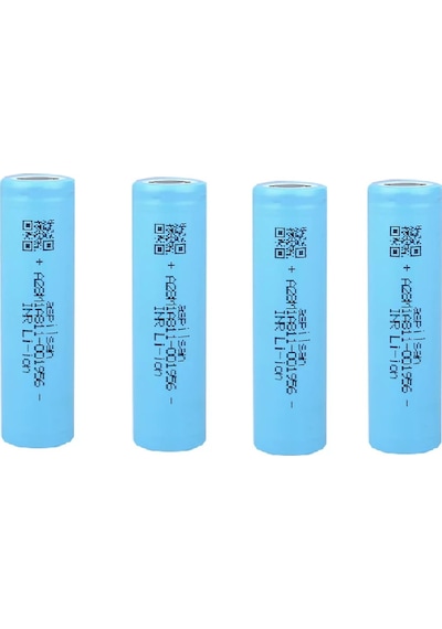4 Adet Aspilsan Inr18650a28 Li-ion Şarjlı Pil