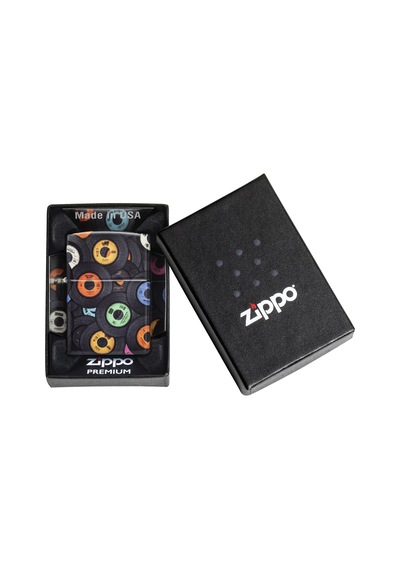 Zippo 49352 Records Design Çakmak - 48770-109137