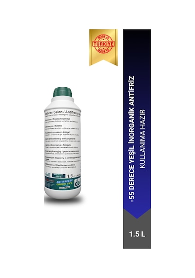 Doill -55 / -56 Derece Hazır Karışım 1.5 Litre Yeşil Antifriz - G11