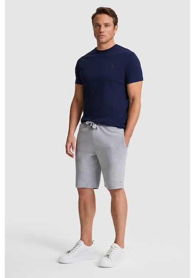 U.s. Polo Assn. Erkek Gri Melanj Şort Örme 50322606-vr086