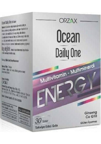 Ocean Daıly One Energy Gınseng 30 Tablet
