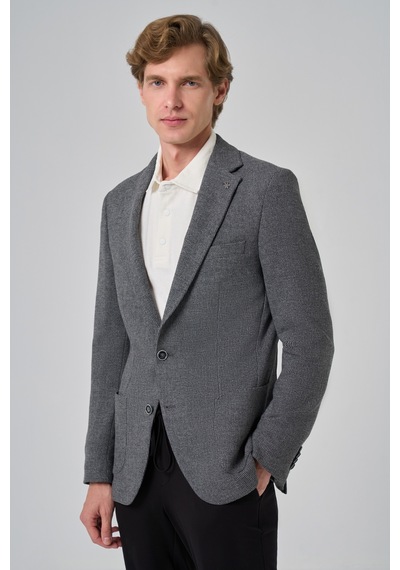 Morven Erkek Siyah Poliviskon Trend Desenli Slim Fit Mono Yaka Dokuma Ceket 26ks002001001 Siyah Morven Erkek Siyah Poliviskon Trend Desenli Slim Fit Mono Yaka Dokuma Ceket 26ks002001001 Siyah