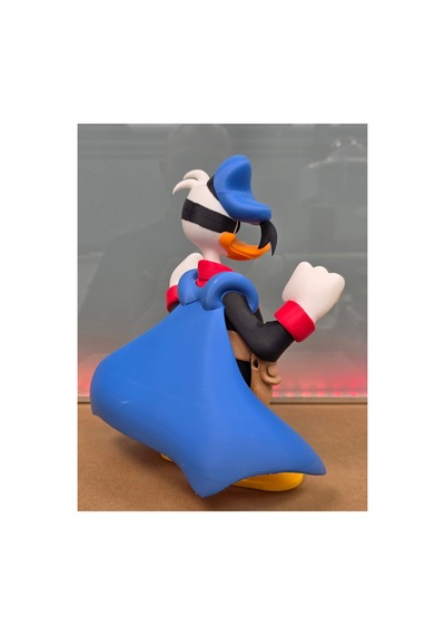 Phantom Duck Figür 20cm-3d Baskı-kolleksiyonluk Biblo