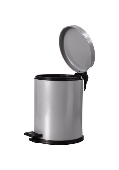 Mudo Home 5lt Pedallı Çöp Kovası Gri 696123