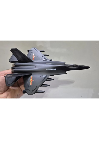 Oyuncak Metal Uçak J31 Gyrfalcon Fıghter Navy Air Force 5.nesil