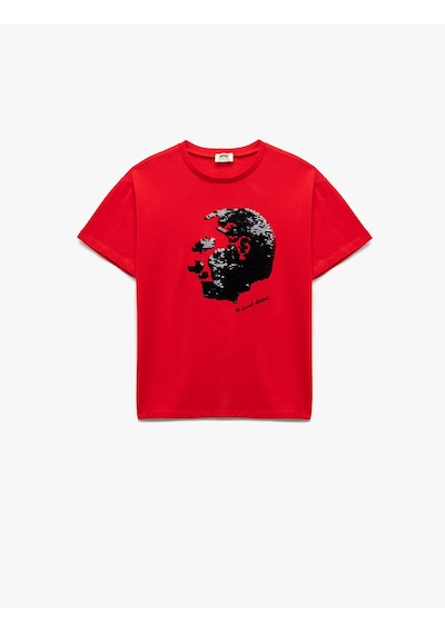 Koton Kırmızı Erkek Çocuk T-shirt 5skb10486tk KIrmızı