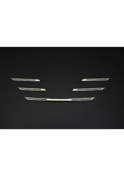 Renault Megane 4 Hb-Sd Krom Ön Panjur + Çamurluk Kromu Set