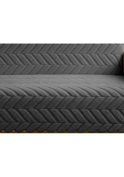 1 Adet Royam Peluş Pamuklu Sünger Tabanlı Kaymaz Koltuk Çekyat Örtüsü 160 X 210 Antrasit