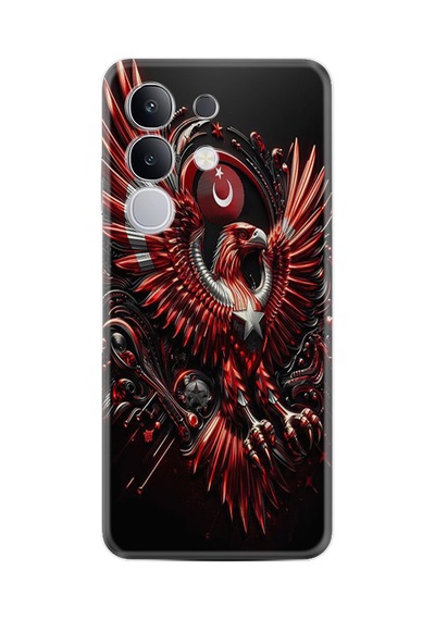 Vivo Y29 V2434 Uyumlu Kılıf Desen Baskılı Silikon Özel Seri Stk-.1022.jpg Renk45 Renk45
