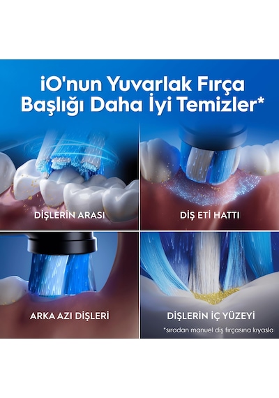 Oral-b İo3 Şarjlı Diş Fırçası Ve 3 Lü Yedek Başlık Holiday Edition