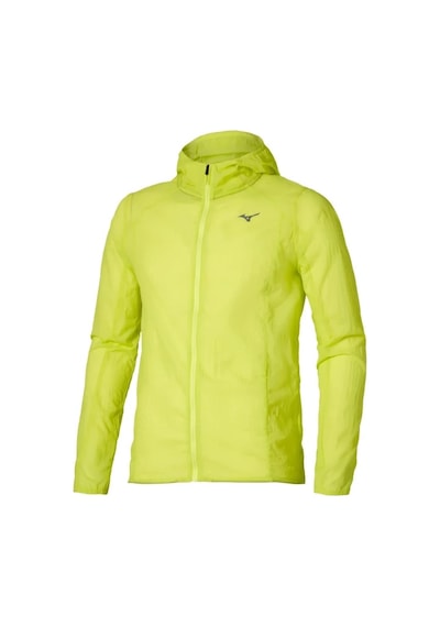 Mizuno Tech Light Hooded Jacket Erkek Yağmurluk Sarı Çok Renkli