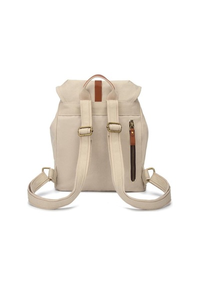 Smart Bags Kanvas Kadın Sırt Çantası Smk Kn-1335 Bej